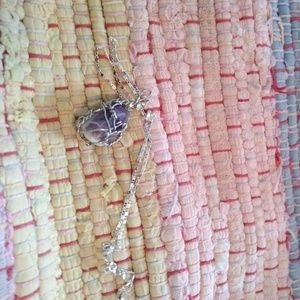 Wrapped Purple Stone